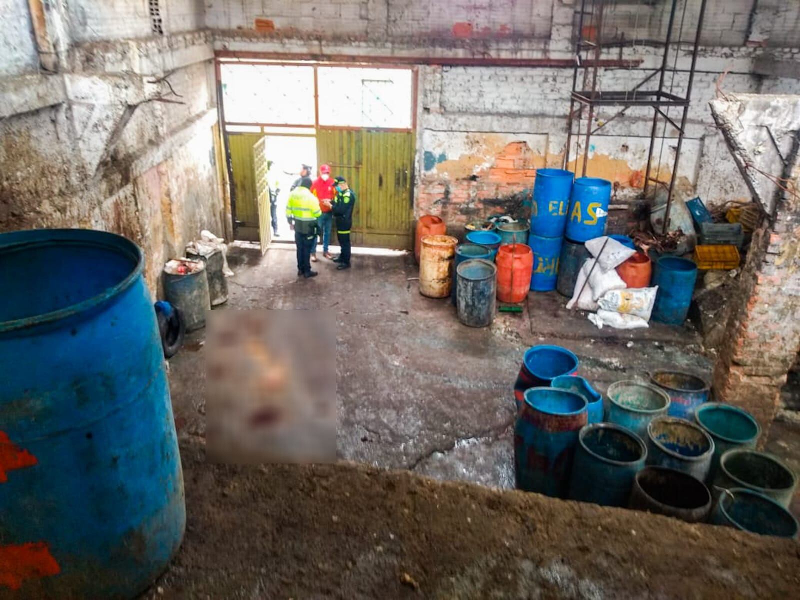 Matadero ilegal en Bogotá. Foto: Suministrada.