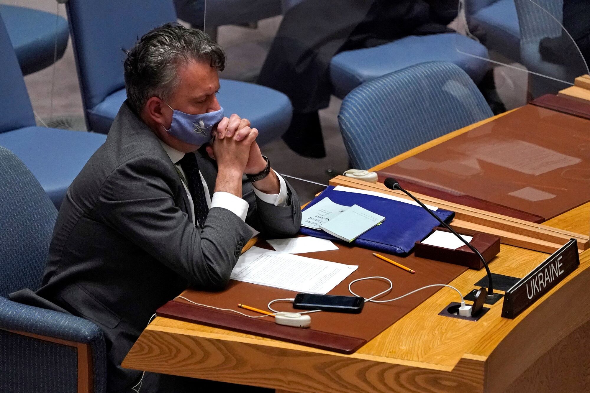 Embajador ucraniano ante las Naciones Unidas, Sergiy Kyslytsya