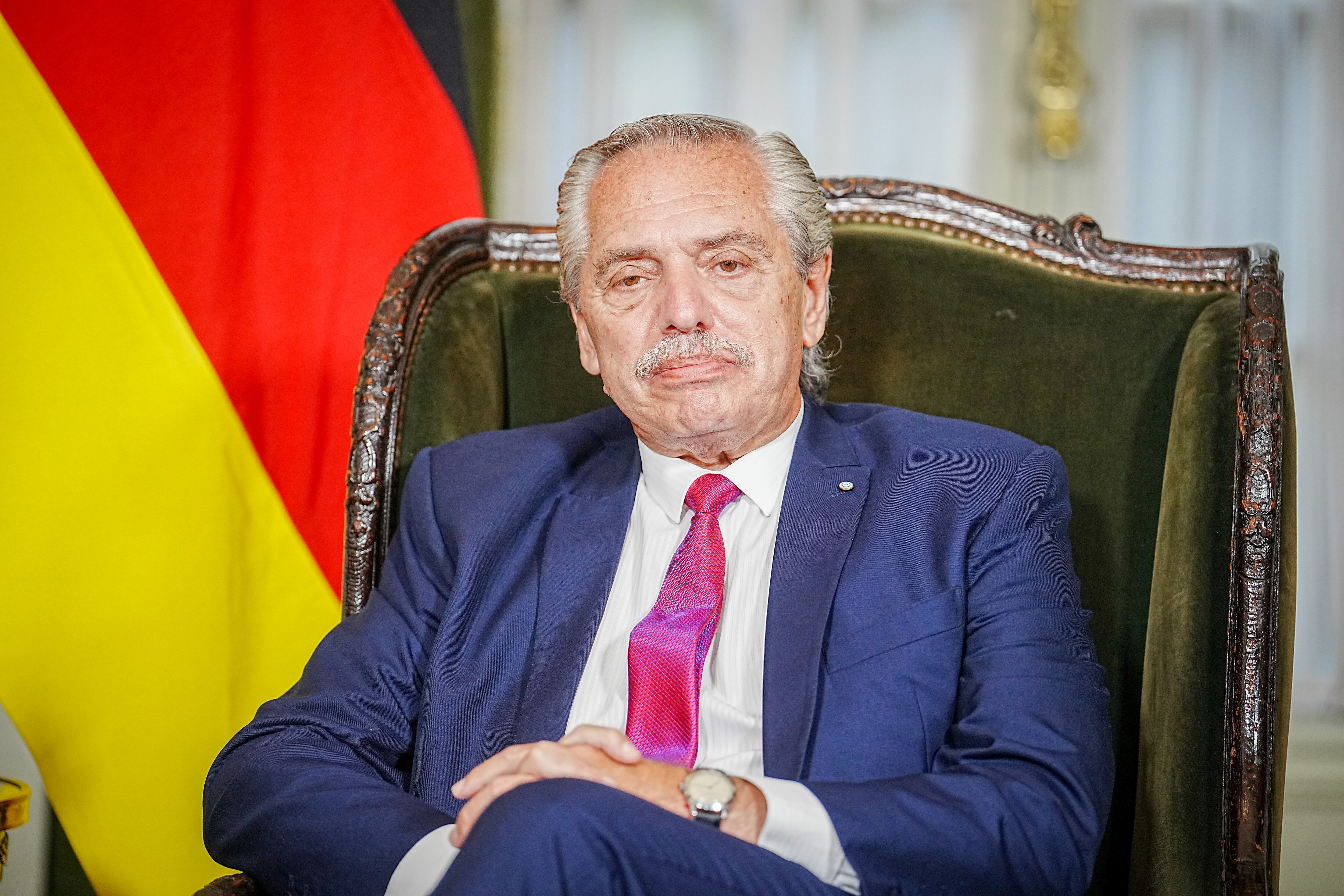 Alberto Fernández. Foto: Kay Nietfeld/picture alliance via Getty Images.