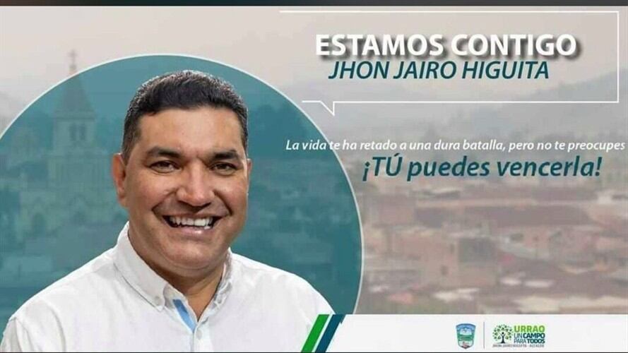 John Jairo Higuita, alcalde de Urrao. QEPD. Foto: Cortesía