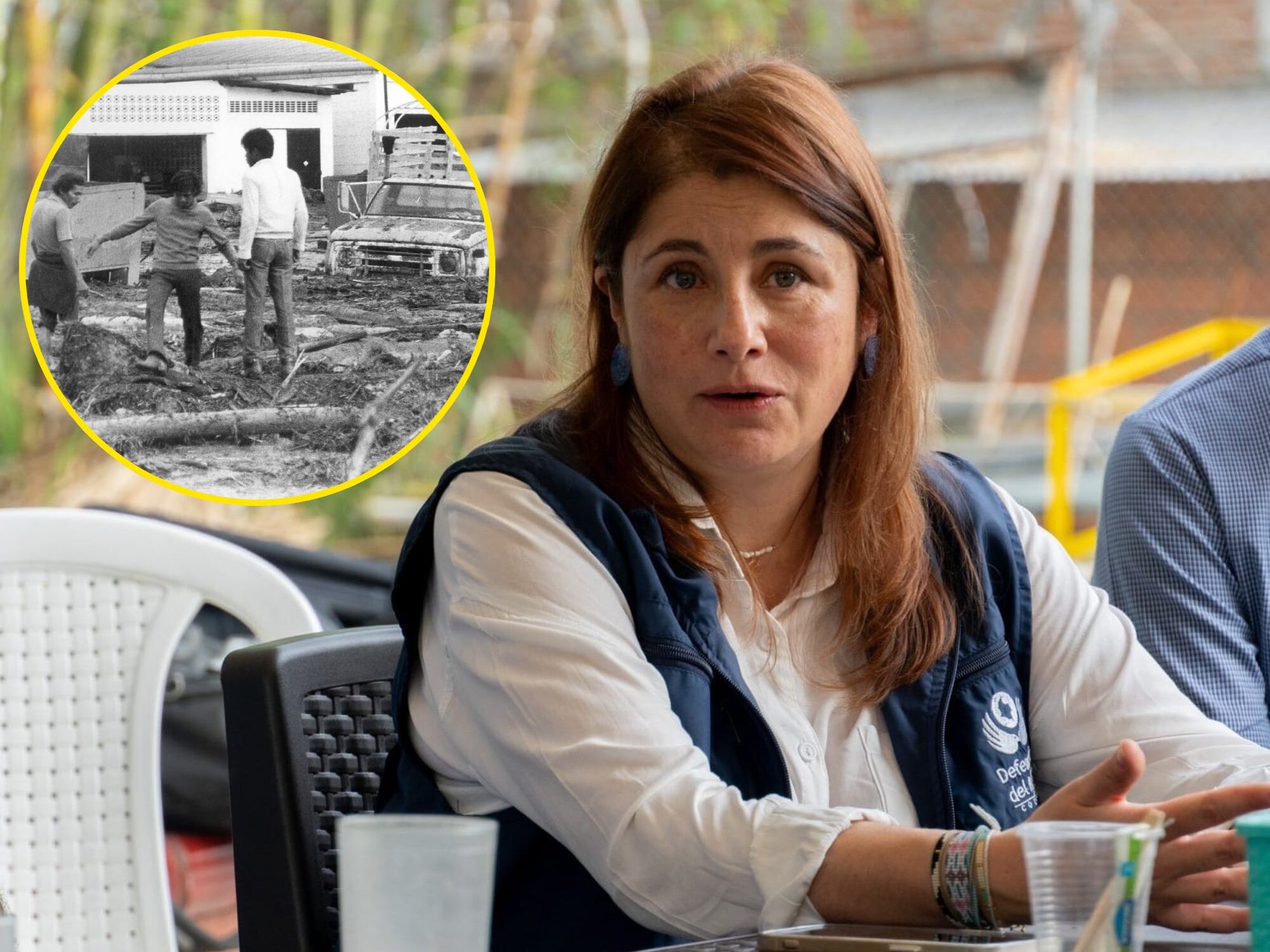 Iris Marín. Foto: Defensoría del Pueblo y Armero: Archivo.