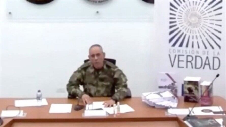 Ejército hace entrega final de informes a la Comisión de la Verdad . Foto: Twitter: @ComisionVerdadC