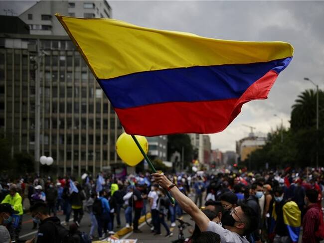 Paro Nacional contra la reforma tributaria. Foto: Colprensa - Sergio Acero