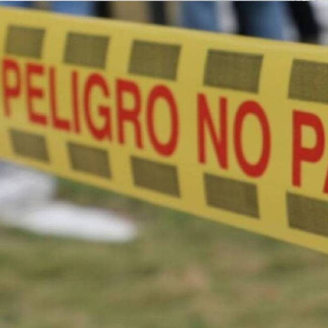 Policía homicidio/ suministrada