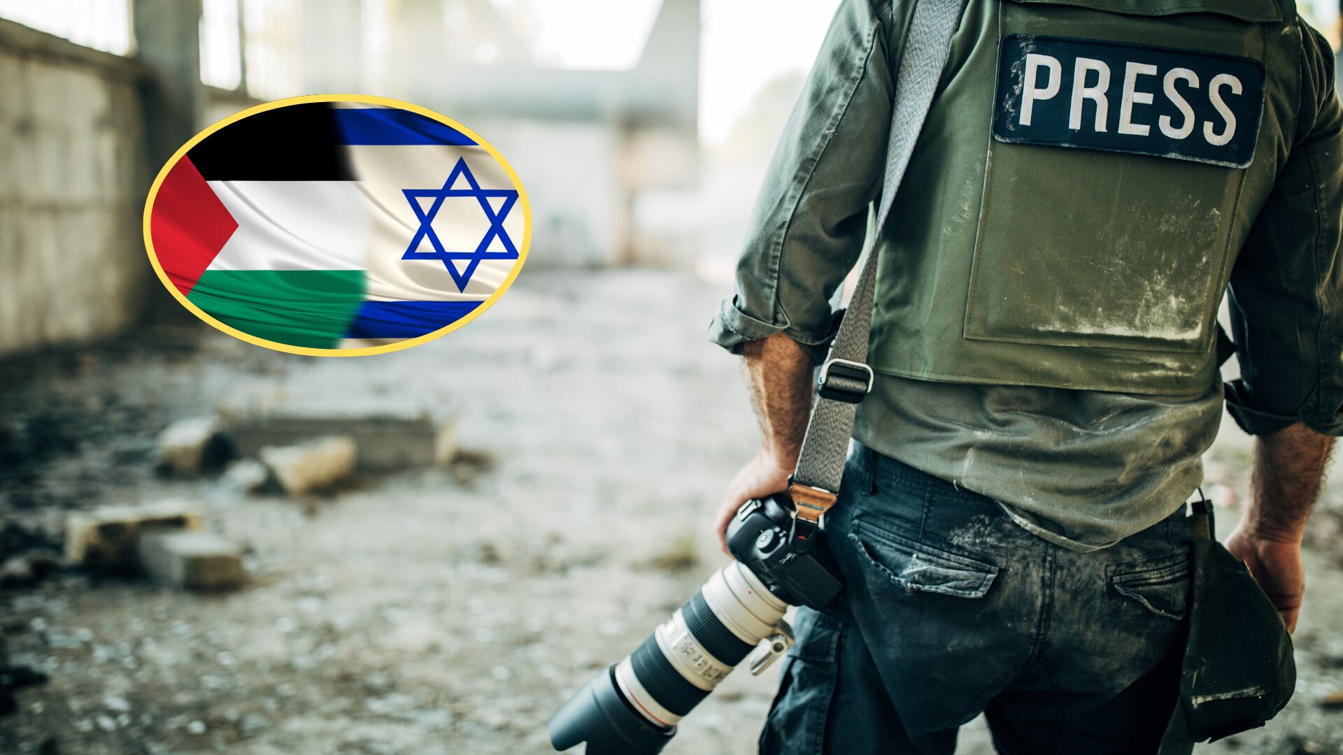 Periodismo de conflicto, Israel y Palestina. Fotos: Getty Images.