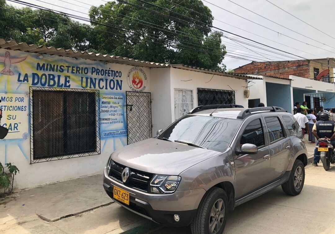 El nuevo ataque se registró en el barrio Nuevo Paraíso. Ya son más de 80 los muertos por sicariato en Cartagena en lo que va de 2022. Crédito: Cortesía.