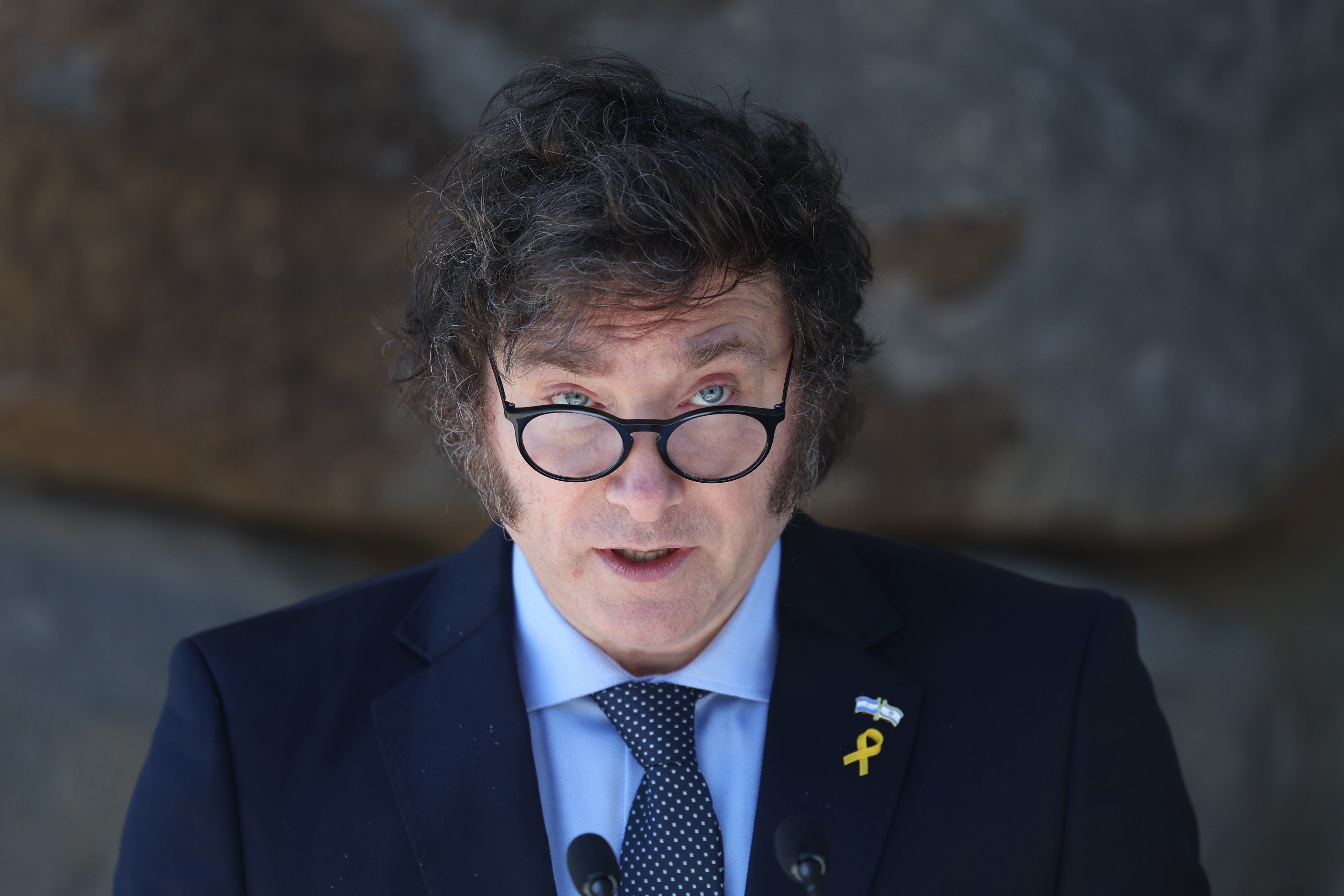 Javier Milei. EFE/EPA/ABIR SULTAN