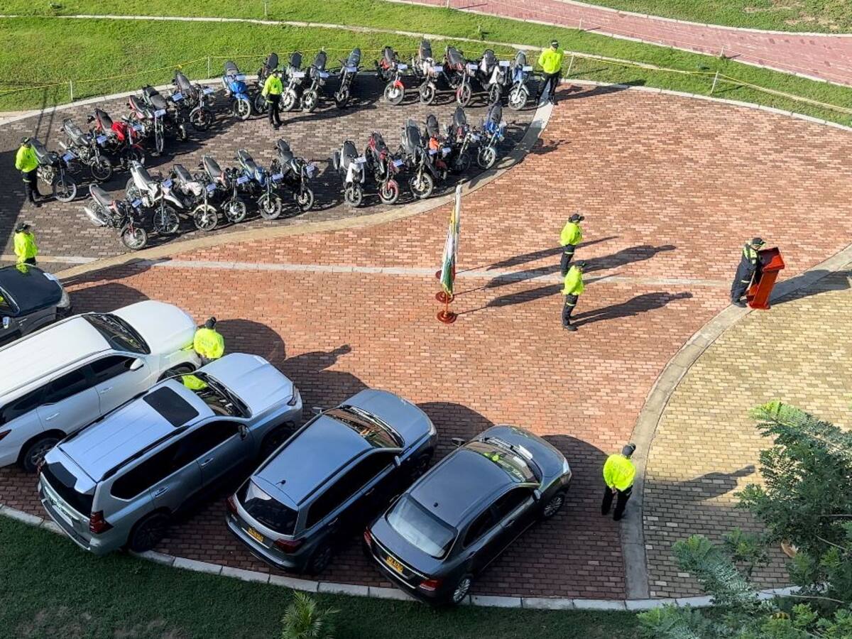 Policía Metropolitana de Santa Marta ha logrado recuperar 143 vehículos en lo que va del 2025