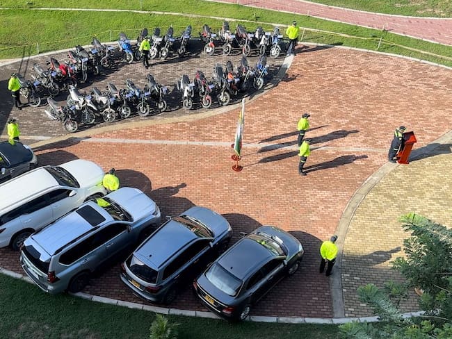 Vehiculos recuperados/ Policía Metropolitana de Santa Marta