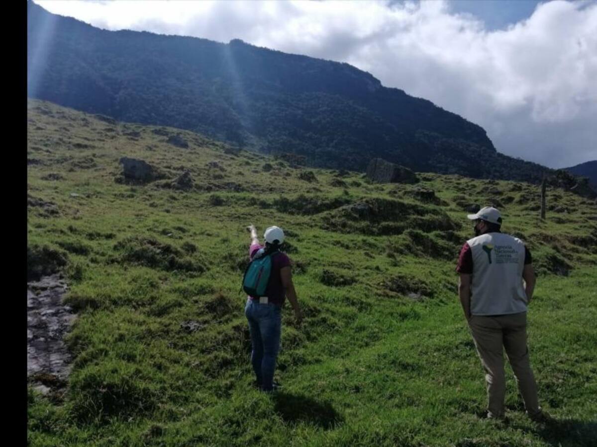 Desde la ANT se recordó que el Gobierno no puede comprar tierras invadidas