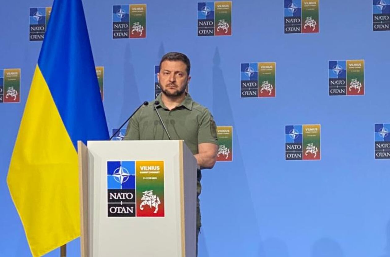 Presidente ucraniano, Volodímir Zelenski. Foto: W Radio.