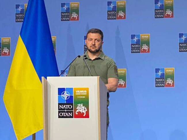 Presidente ucraniano, Volodímir Zelenski. Foto: W Radio.