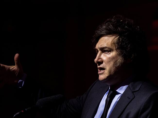 Javier Milei. Foto: EFE/EPA/MARTIN DIVISEK