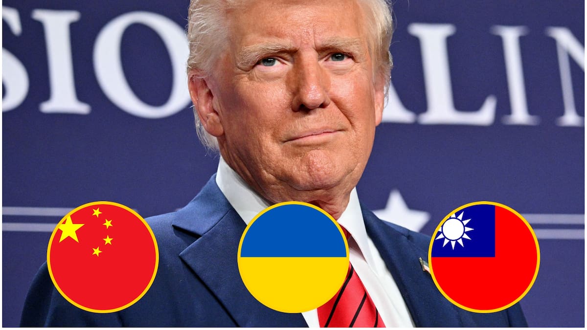 Donald Trump aseguró que “trabajará” con China para acabar con la guerra de Ucrania y evitó Taiwán