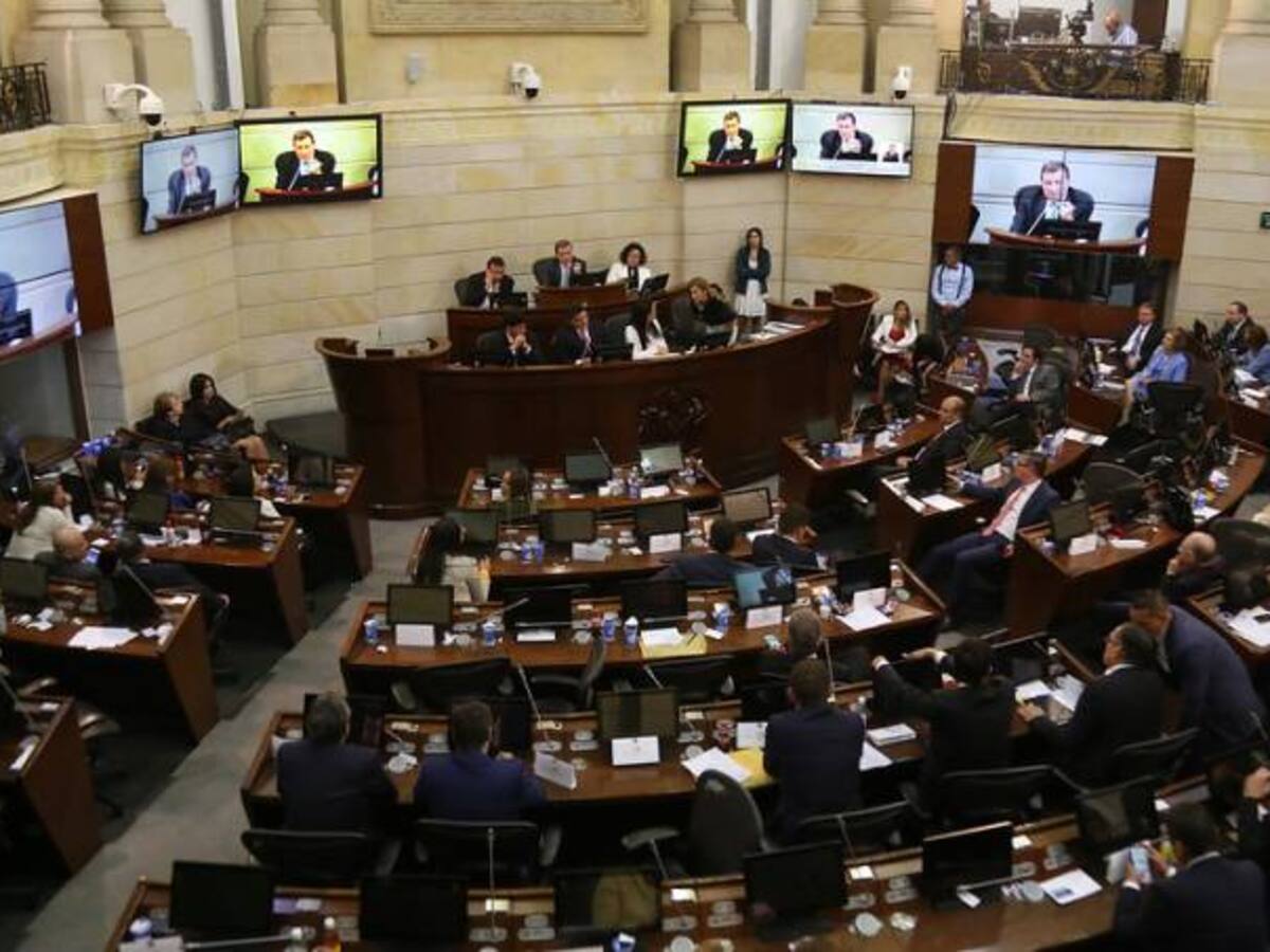 Se canceló la sesión de plenaria por protestas, ¿qué opinan los congresistas?