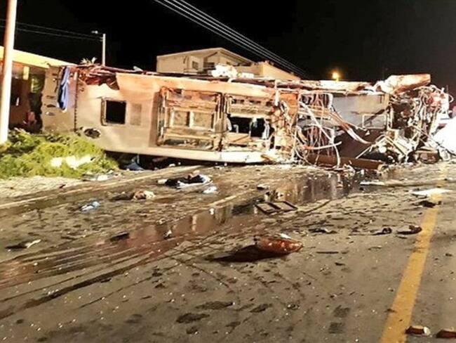 Hay confirmados 12 colombianos entre los sobrevivientes de accidente en Ecuador. Foto: Colprensa