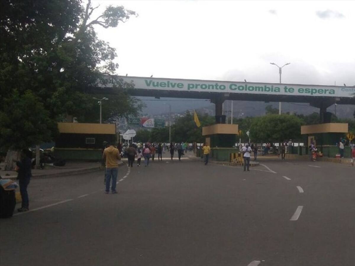 Paro cívico generó disminución en el ingreso de venezolanos hacia Cúcuta