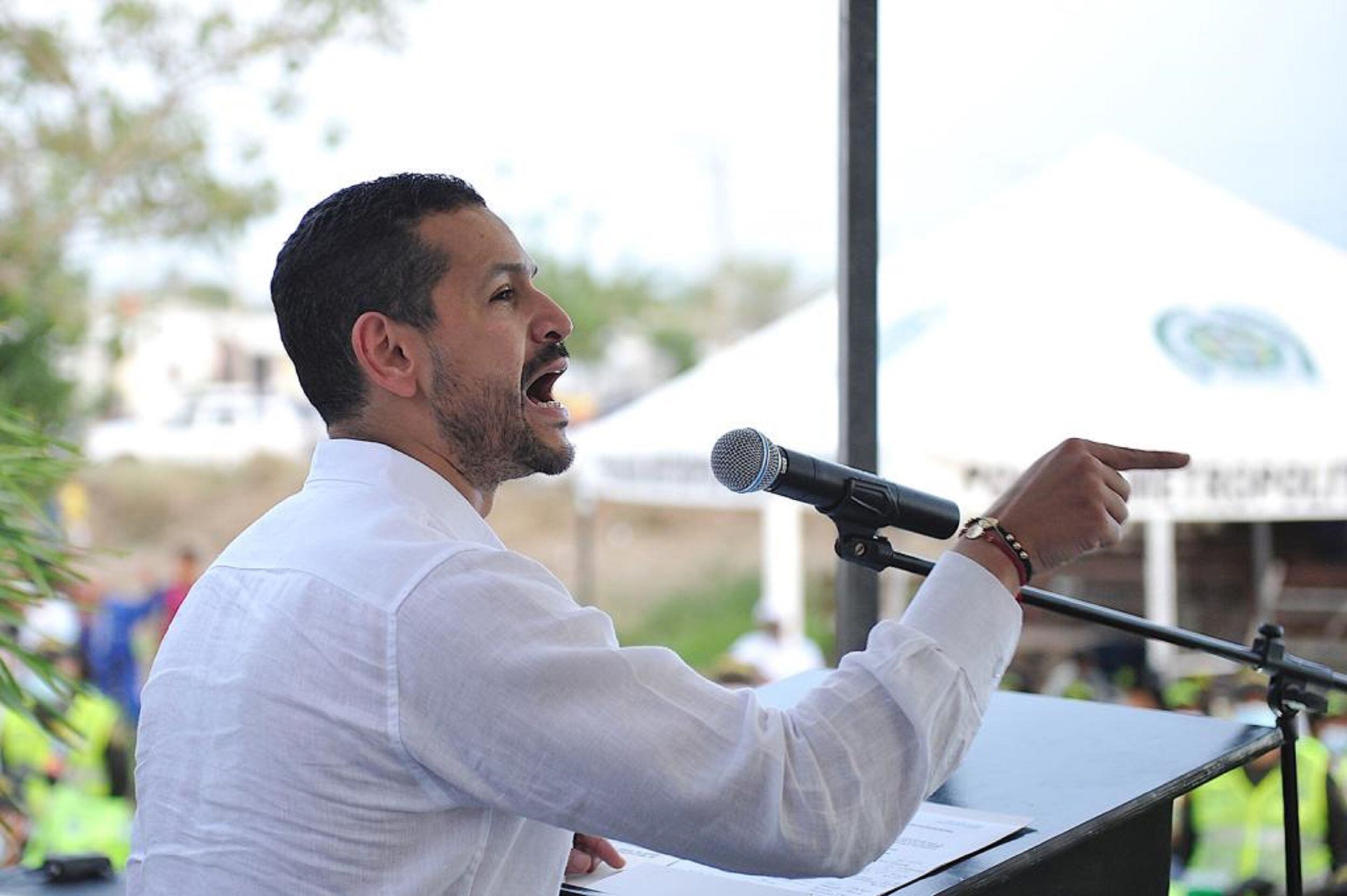 Ministro del Interior, Daniel Palacios. Foto: Ministerio del Interior.