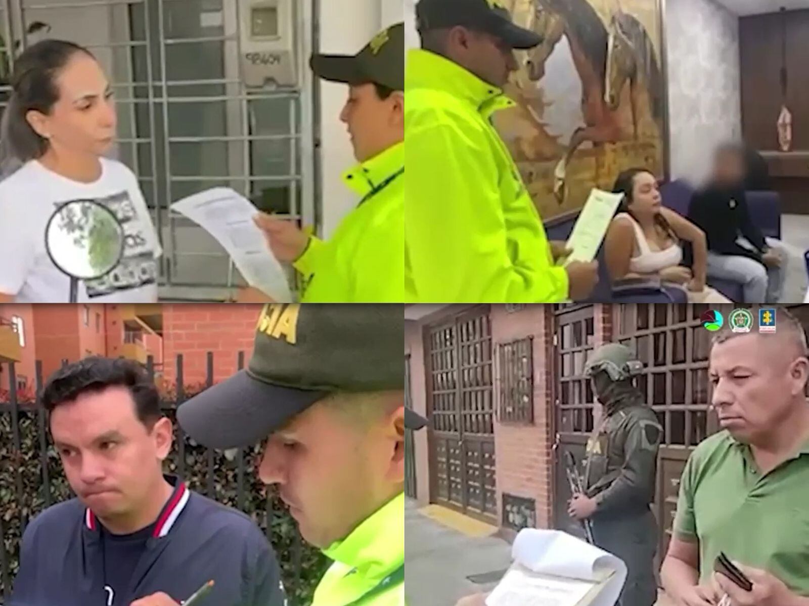 JUDICIALIZADOS PRESUNTOS INTEGRANTES DE UNA ORGANIZACIÓN DELICTIVA SEÑALADA DE UTILIZAR UNA EMPRESA DE PINTURAS PARA DESVIAR INSUMOS QUÍMICOS PARA EL NARCOTRÁFICO. / Foto: Fiscalía.