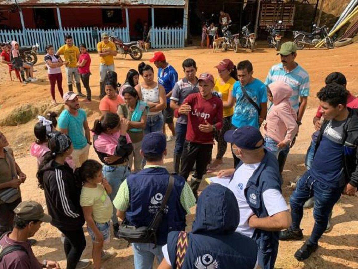 Enfrentamientos generan desplazamiento de familias en el municipio de Teorama