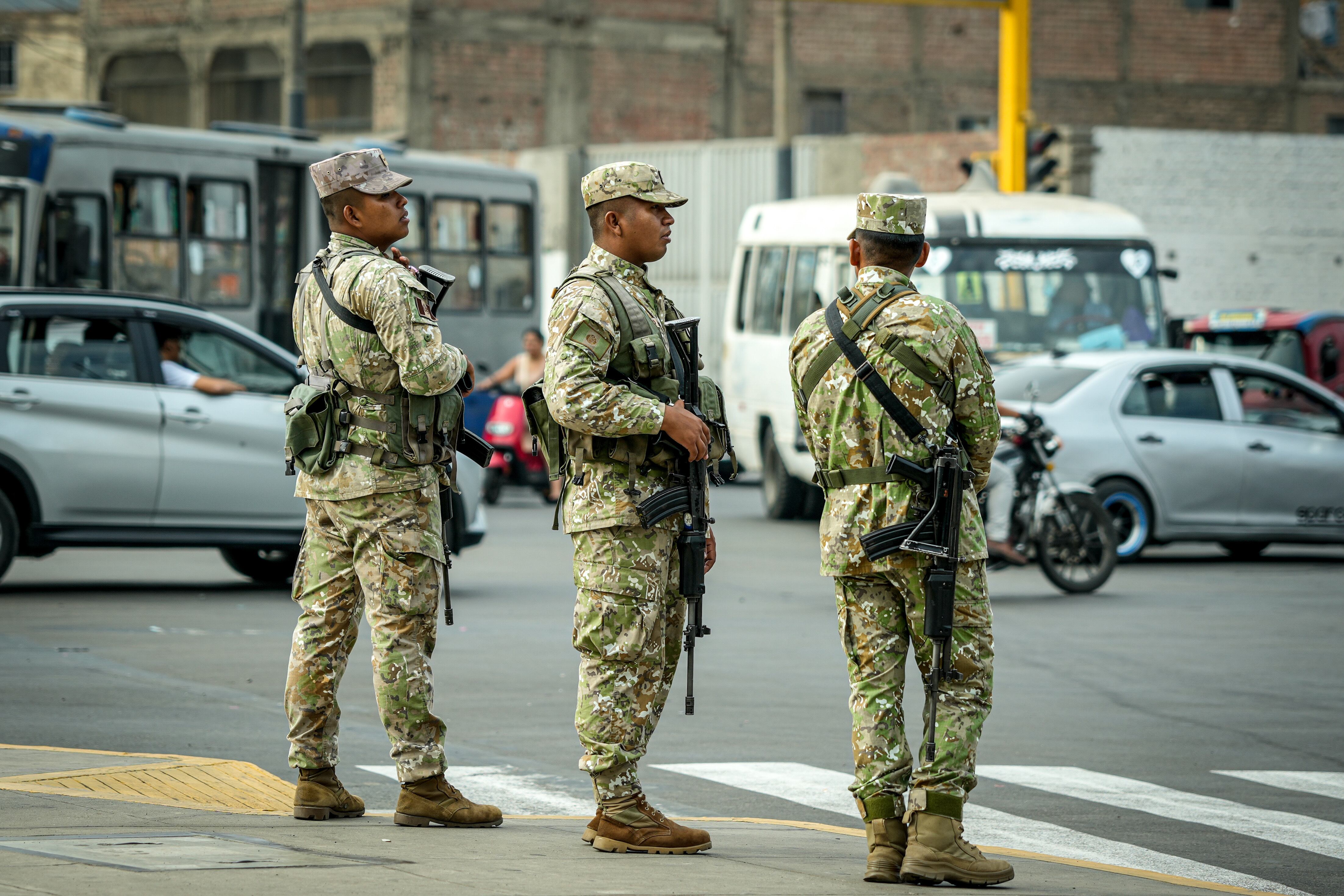 Perú declaró estado de emergencia en Lima por aumento de crimen. FOTO: John Reyes Mejia/Anadolu via Getty Images