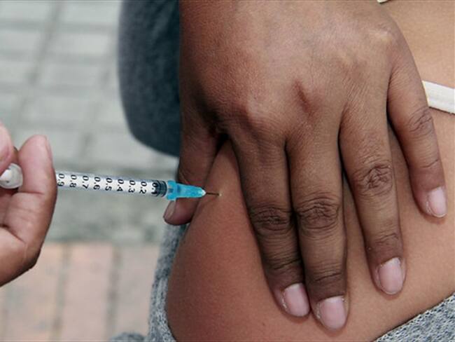 Jornada de vacunación. Foto: Colprensa