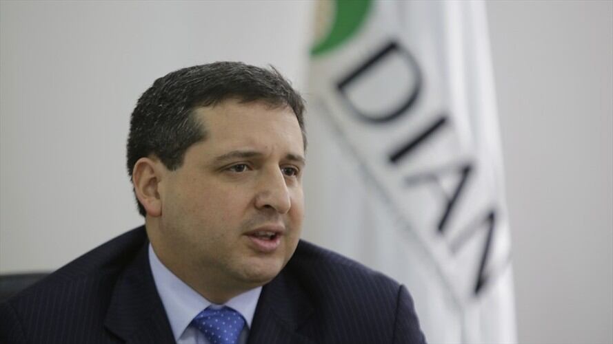 José Andrés Romero, director general de la Dian. Foto: Colprensa