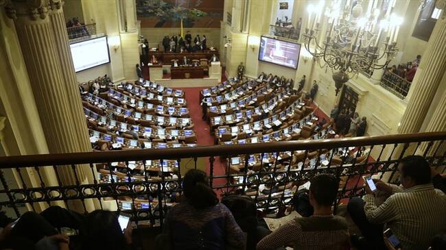 El presidente Iván Duque dijo que siempre ha defendido que los fueros no deben existir. Foto: Colprensa