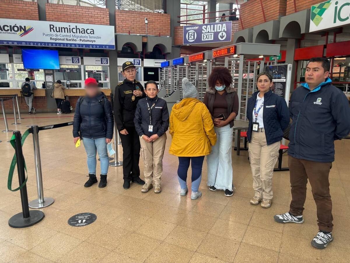 Colombiana fue rescatada tras ser víctima de trata de personas en Ecuador