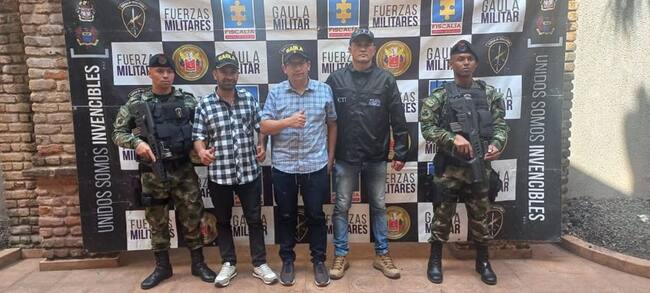 Las víctimas llegaron a Cali para supuestamente cerrar un negocio de compra de maquinaria, acordado por redes sociales. Foto: Ejército.