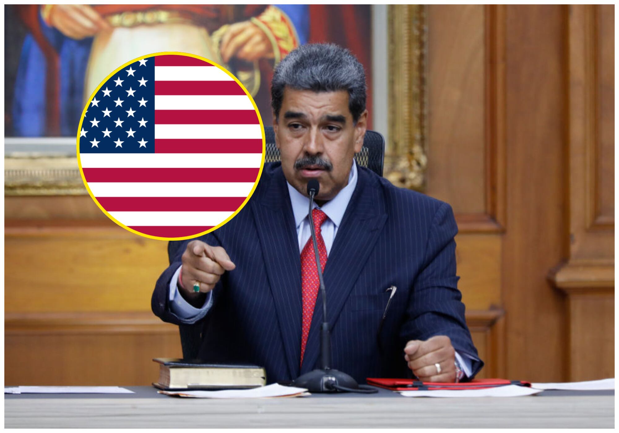 Maduro aseguró que “persiguen, golpean, desaparecen y torturan” a jóvenes venezolanos en EE.UU. Foto: EFE.