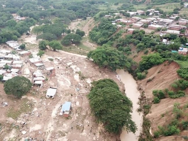 Evacúan a damnificados por temporada invernal en Cúcuta. Foto: Cortesía