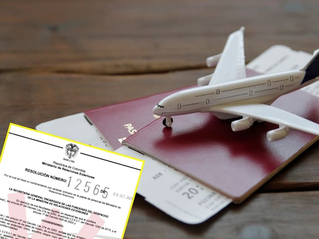 Imagen de resolución y de referencia de vuelos de avión. Foto: Getty Images