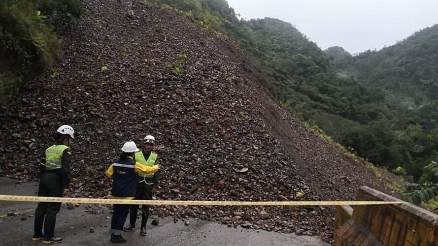Autopista Medellín - Bogotá. Foto: Policía de Carreteras