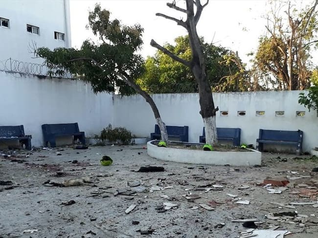 Al menos tres muertos y 20 heridos por explosión en estación de Policía en Barranquilla. Foto: Colprensa