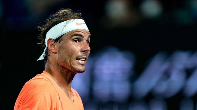En cámara quedó captado obsceno gesto de una mujer a Rafael Nadal en un partido. Foto: Getty Images