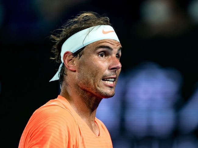 En cámara quedó captado obsceno gesto de una mujer a Rafael Nadal en un partido. Foto: Getty Images