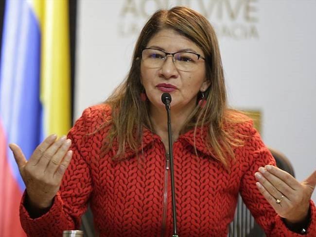 La senadora del partido de Los Comunes, Sandra Ramírez, liderará el debate. Foto: 