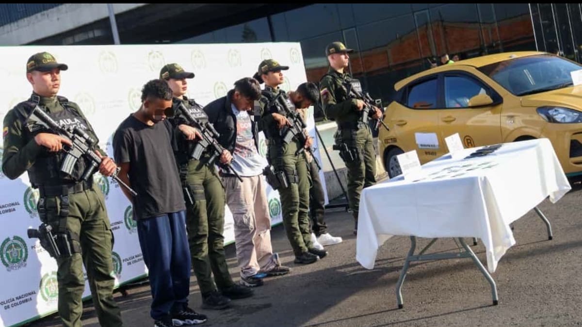 Desarticulan banda dedicada al ‘paseo millonario’ en el norte de Bogotá