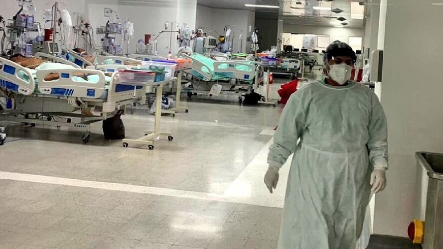 Médicos contagiados. Foto: HUS