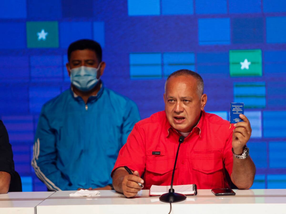 Diosdado Cabello dice que oposición “más nunca” gobernará en Venezuela