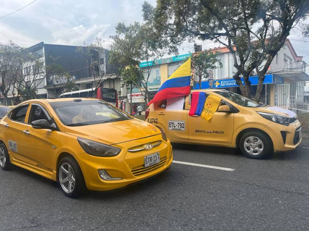 Taxistas en Manizales no respaldan la compensación de la tarifa de gasolina