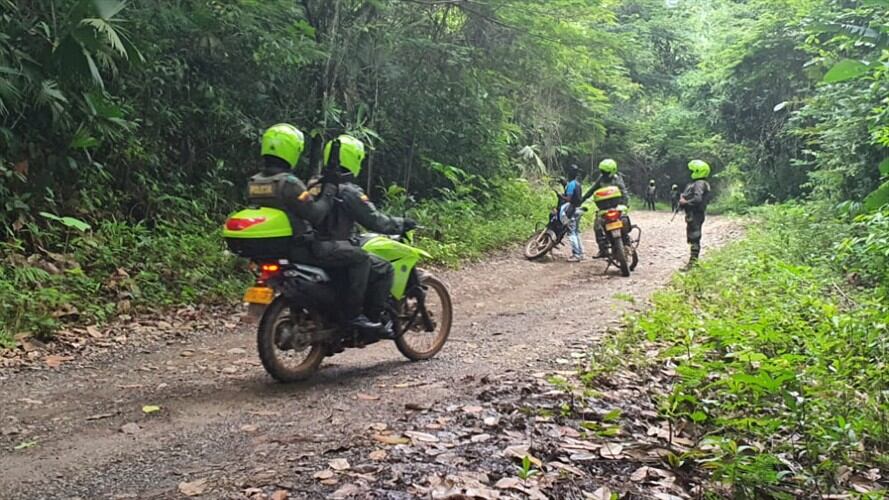 Dos policías heridos deja ataque con arma de fuego en Buenavista, Córdoba. Foto: Policía/Archivo.