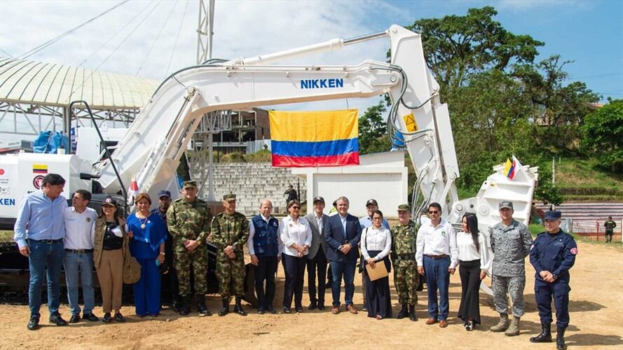 391 municipios del país están libres de minas antipersonal. Foto: Presidencia