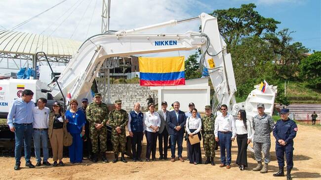 391 municipios del país están libres de minas antipersonal. Foto: Presidencia