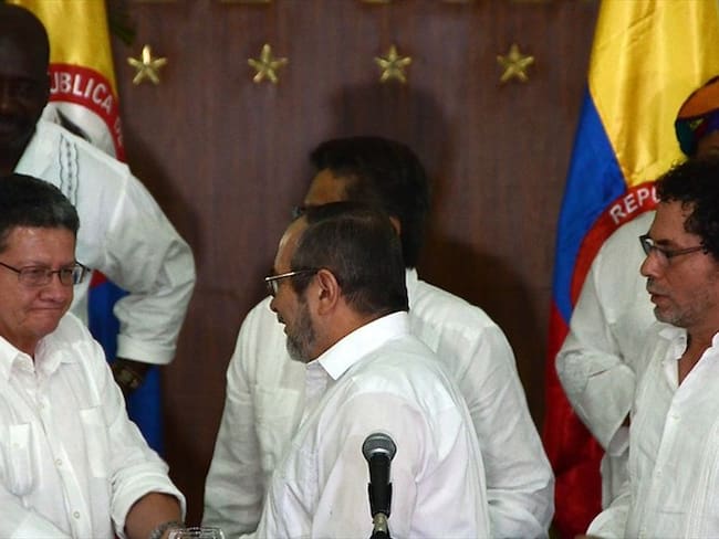 En 2016, el máximo líder de las FARC, alias &#039;Timochenko&#039;, anunció el cese el fuego y de hostilidades. Foto: Colprensa