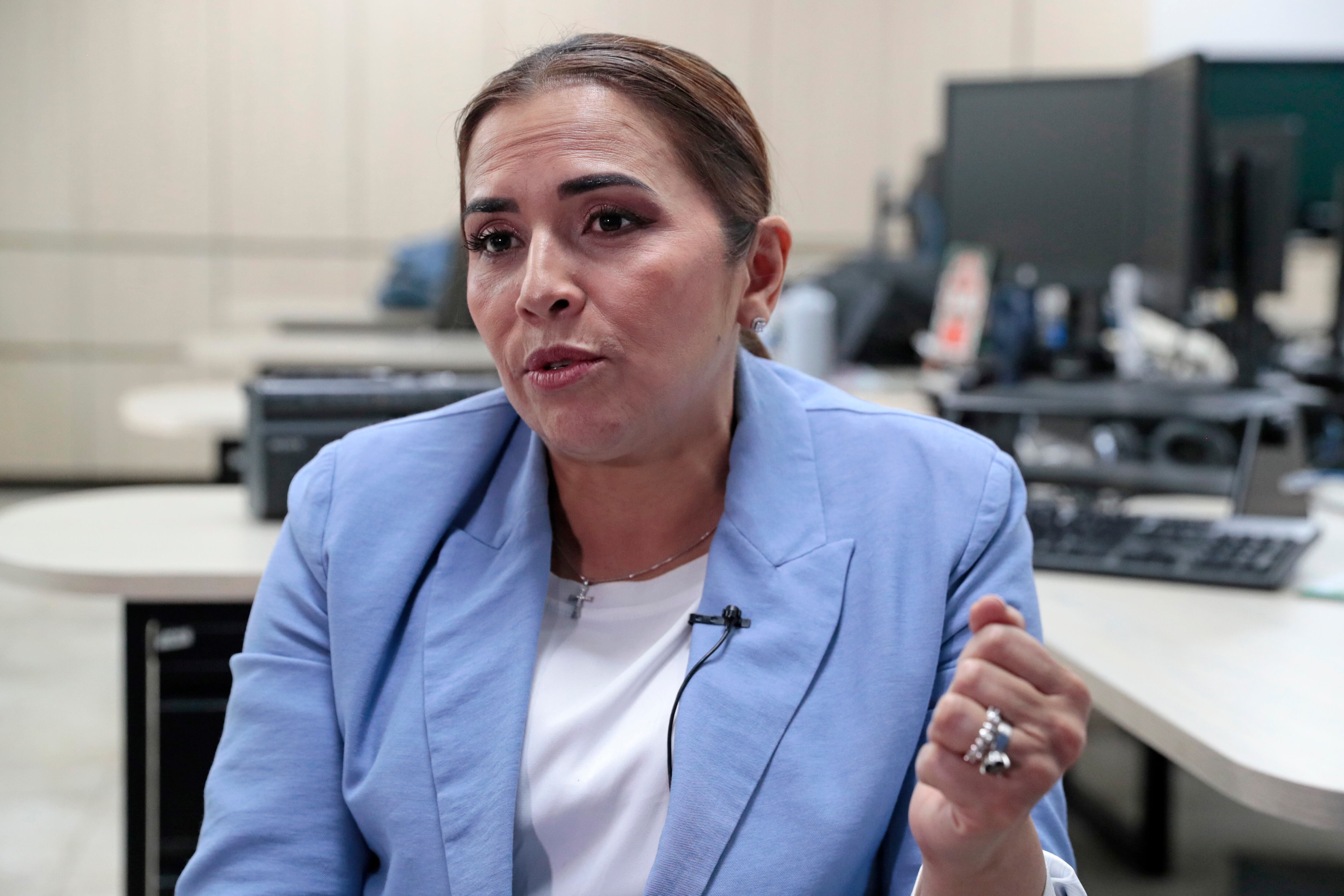 La gobernadora del Meta, Rafaela Cortés. Foto: EFE.