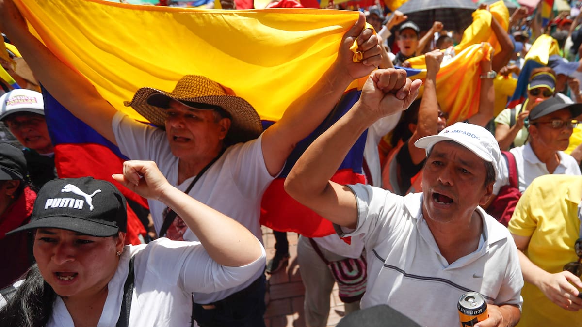 Paro nacional hoy EN VIVO 🔴 | Así van las marchas en Colombia y Bogotá HOY: minuto a minuto