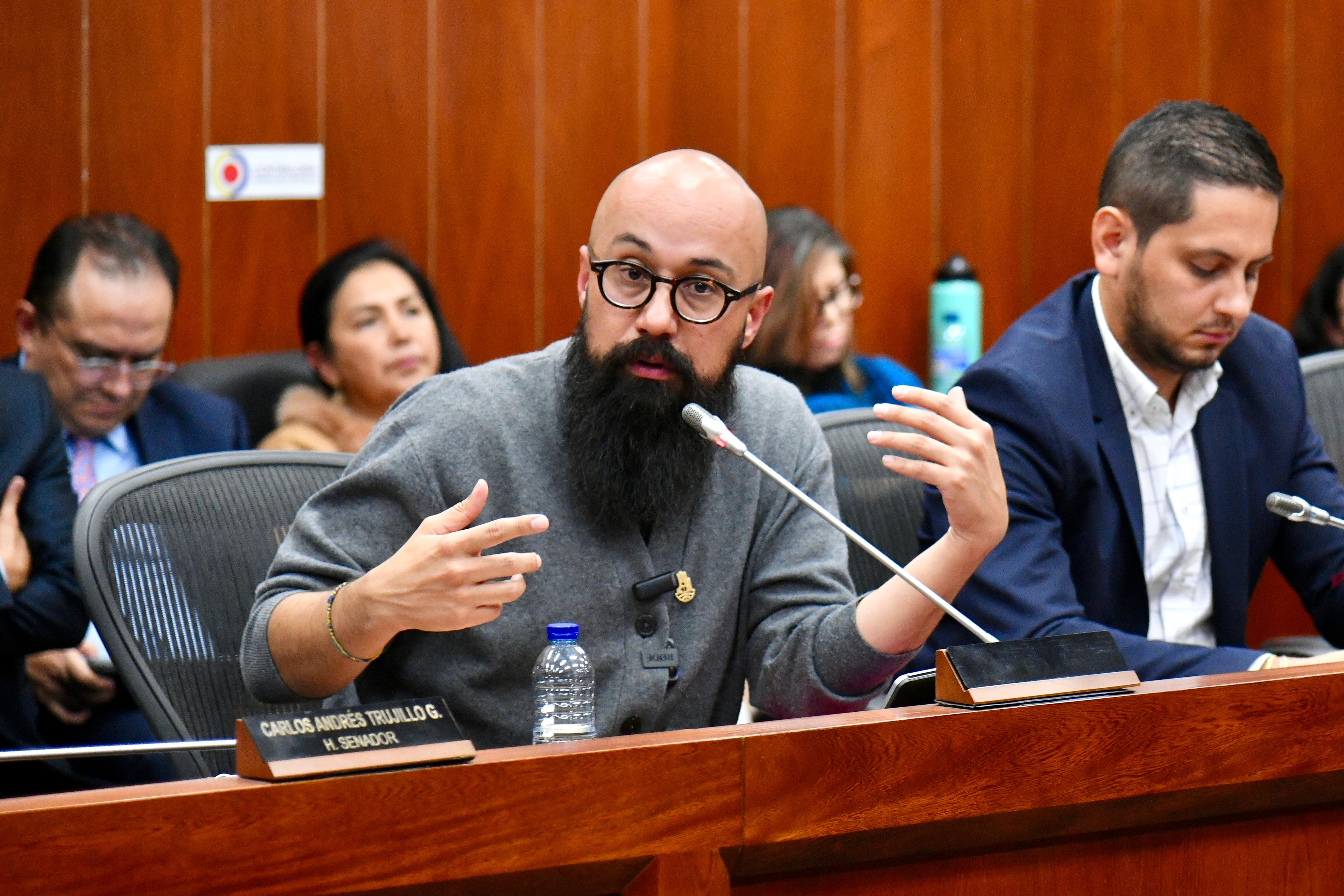 Carlos Carrillo, director de la UNGRD. Foto: prensa UNGRD.