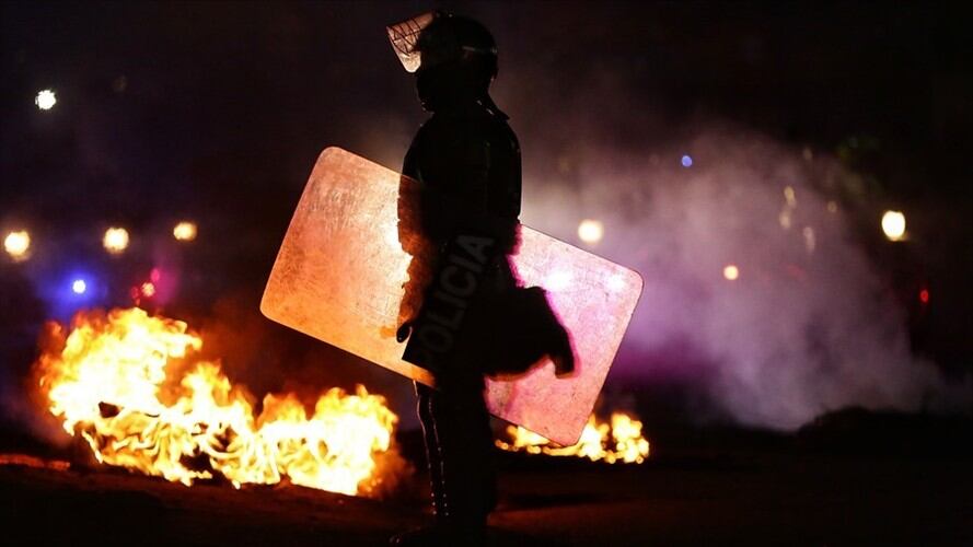 Las autoridades entregan un balance completo de la situación de orden público. Foto: Colprensa